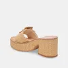 ERA HEELS WARM NATURAL RAFFIA sold by Dolce Vita