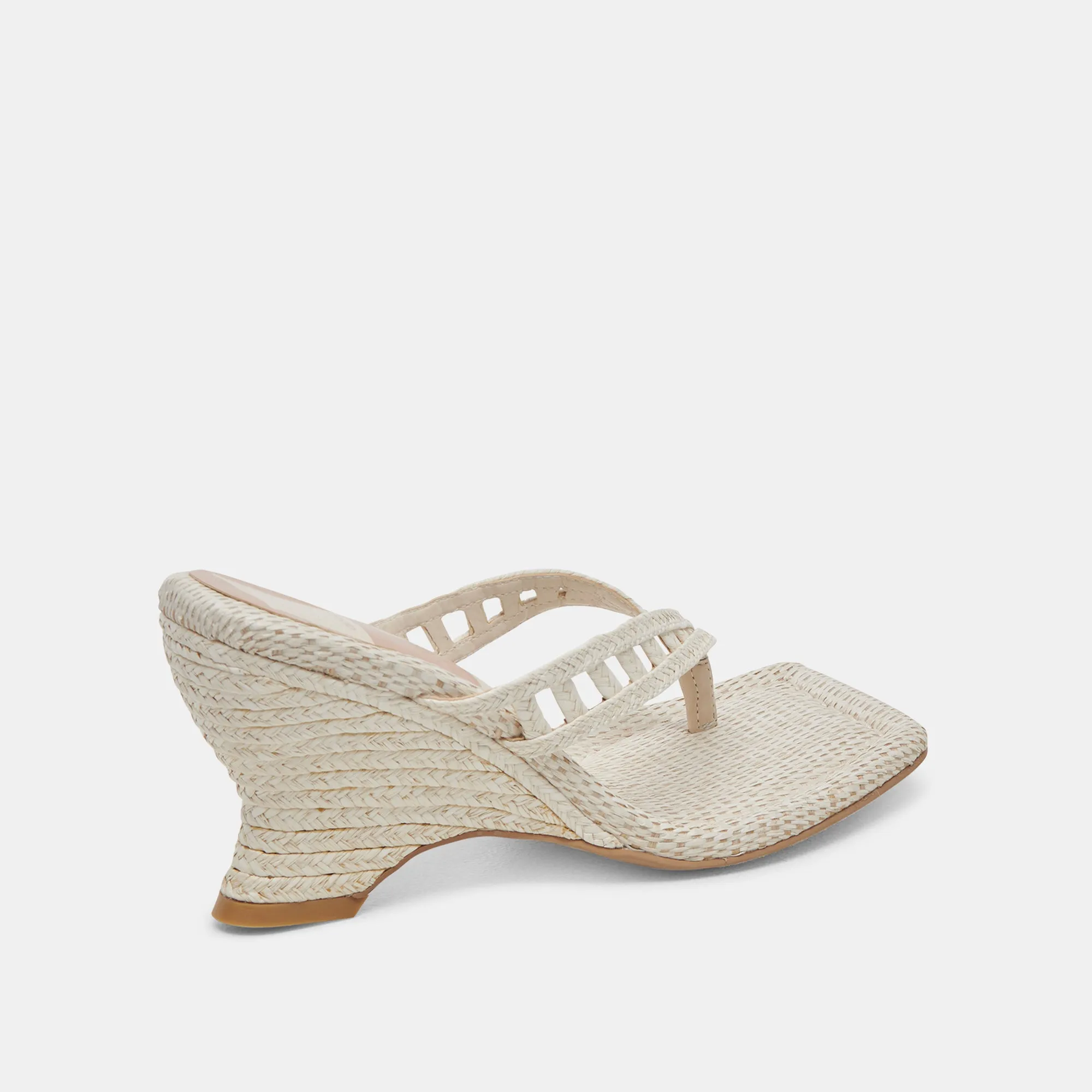 NULLAH WEDGES OATMEAL RAFFIA sold by Dolce Vita product image thumbnail 5