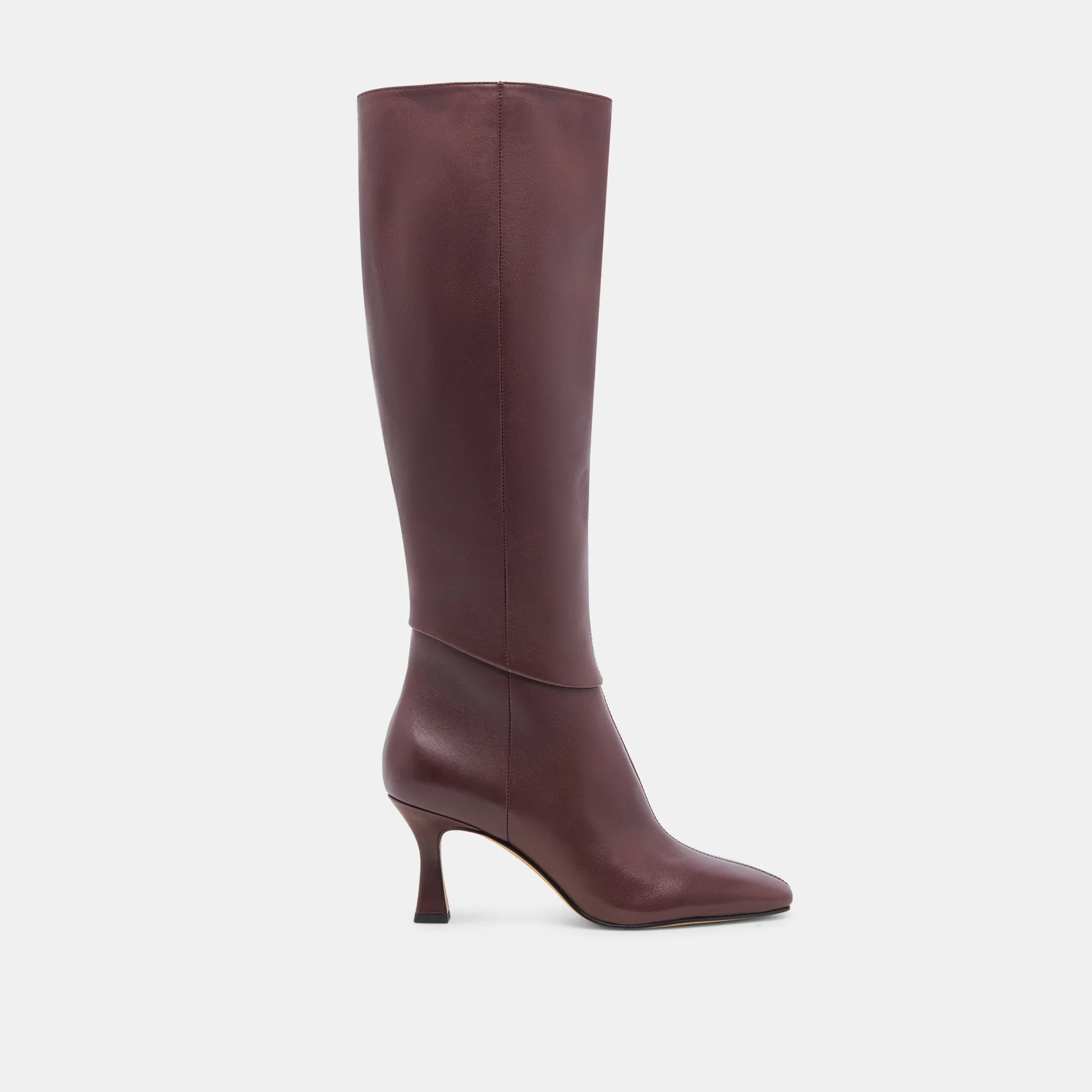 GYRA BOOTS WINE LEATHER sold by Dolce Vita