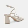 PAROO HEELS IVORY LEATHER sold by Dolce Vita