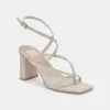PAROO HEELS IVORY LEATHER sold by Dolce Vita