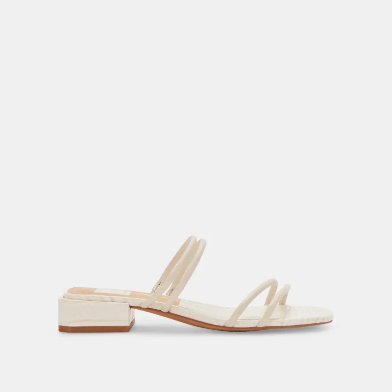 HAIZE SANDALS IN IVORY STELLA - re:vita sold by Dolce Vita