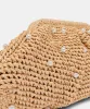 CRISSY CLUTCH NATURAL PEARL RAFFIA sold by Dolce Vita
