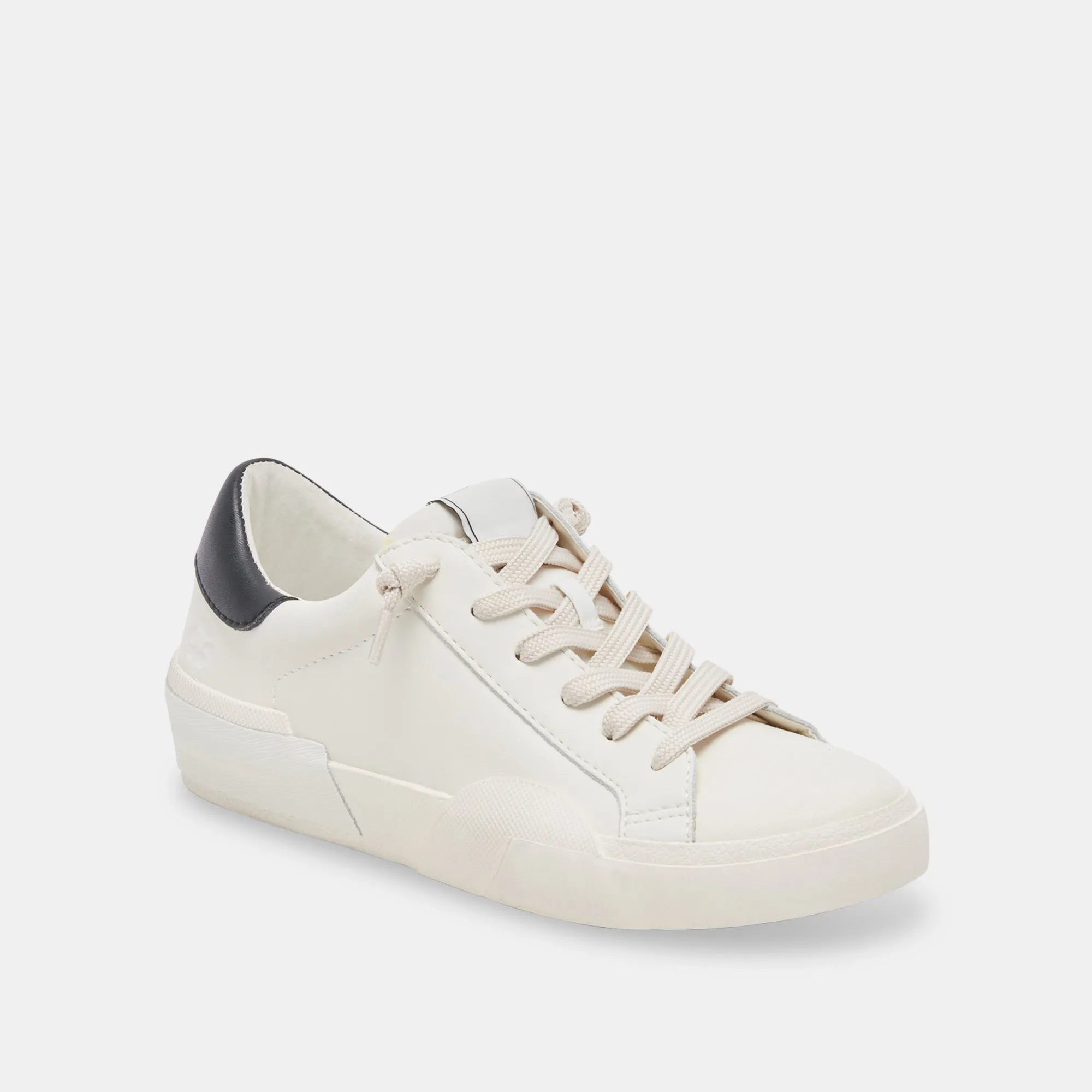 ZINA FOAM 360 SNEAKERS WHITE BLACK RECYCLED LEATHER sold by Dolce Vita product image thumbnail 5