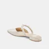 KANIKA PEARL WIDE FLATS VANILLA PEARLS sold by Dolce Vita