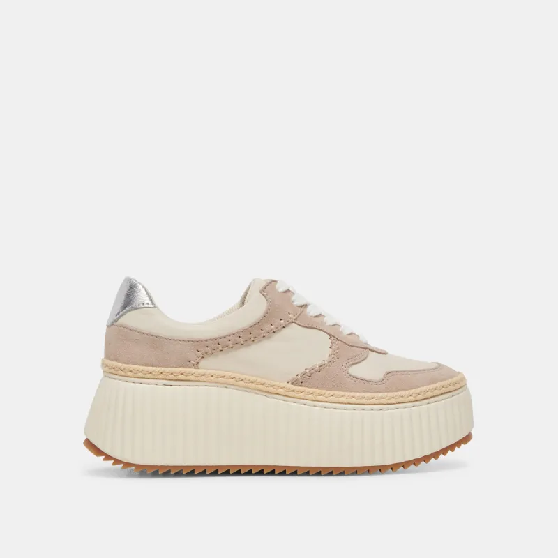 DANDI SNEAKERS TAUPE MULTI LEATHER sold by Dolce Vita