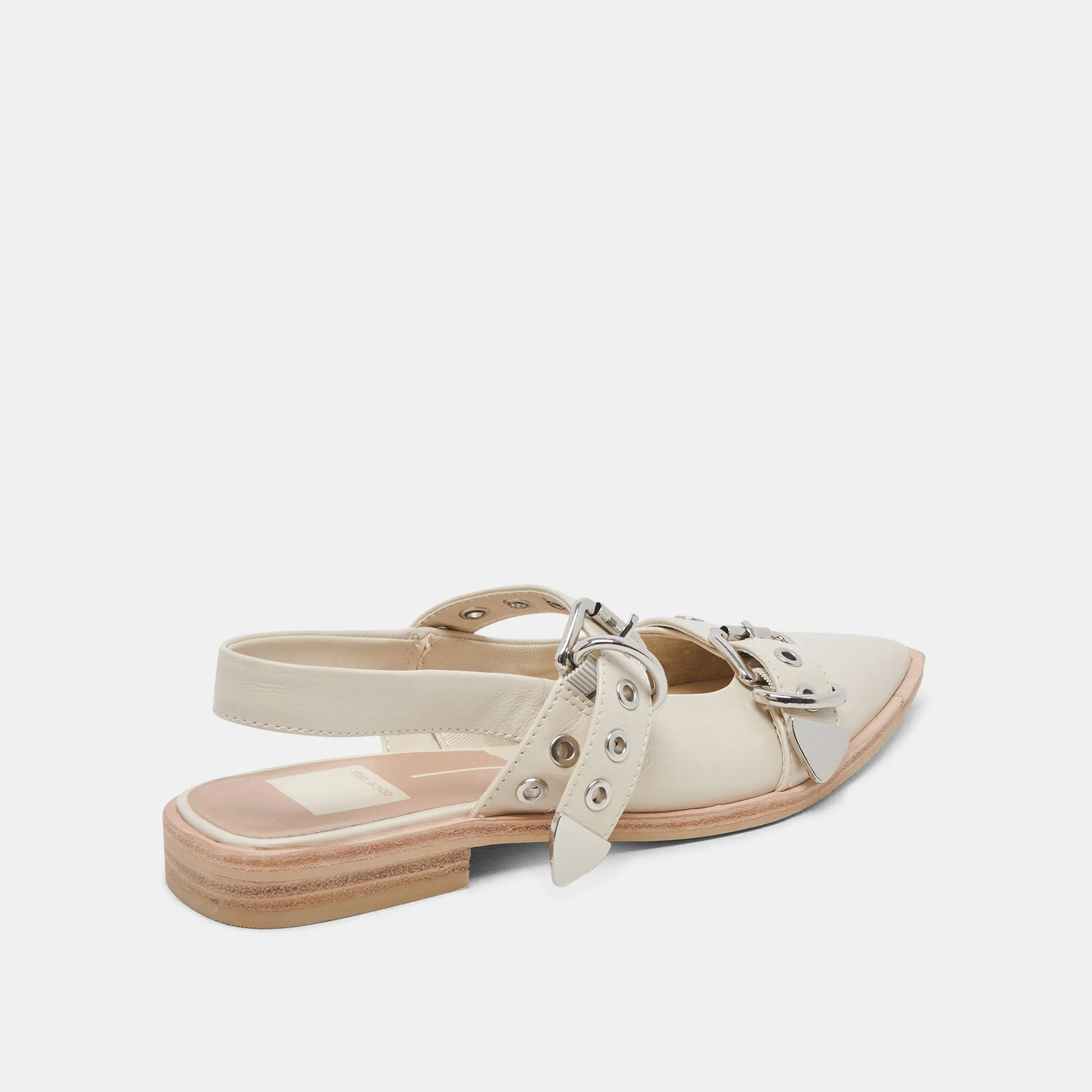 LABELL FLATS IVORY CRINKLE PATENT sold by Dolce Vita product image thumbnail 3