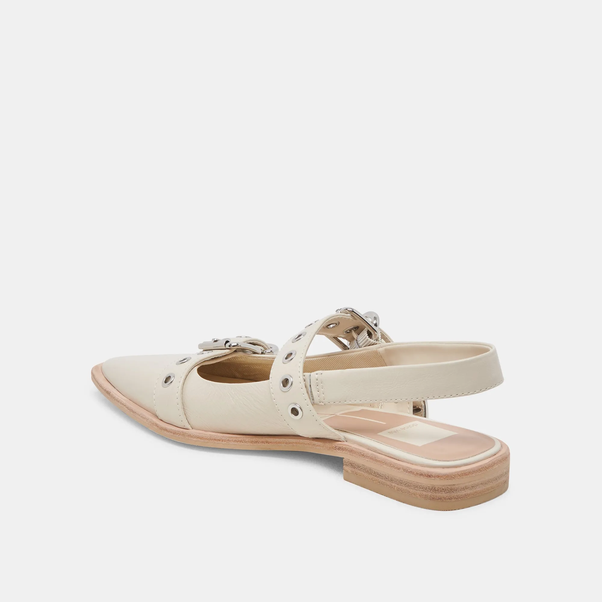 LABELL FLATS IVORY CRINKLE PATENT sold by Dolce Vita product image thumbnail 4
