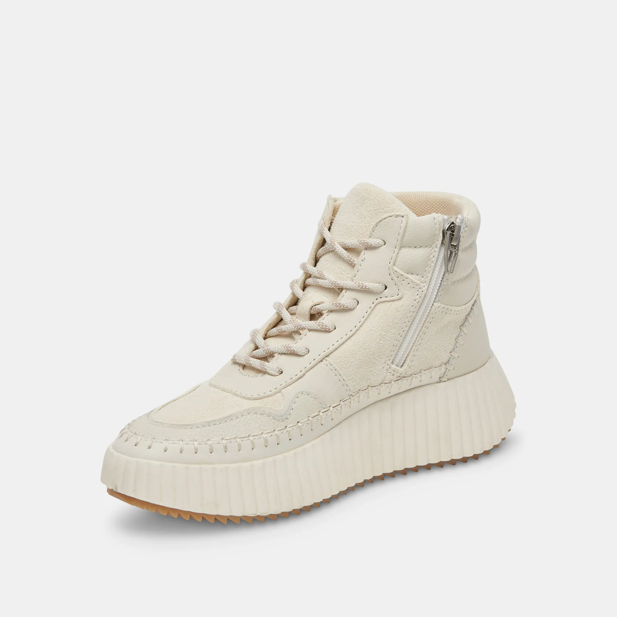 DALEY SNEAKERS OFF WHITE SUEDE - re:vita sold by Dolce Vita product image thumbnail 4