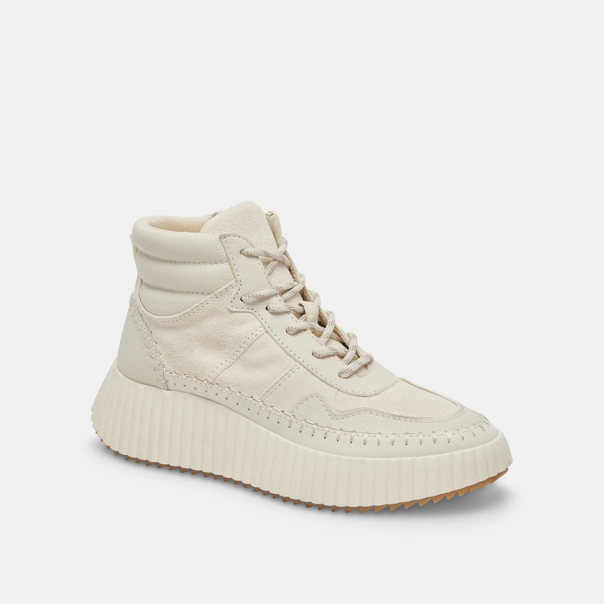 DALEY SNEAKERS OFF WHITE SUEDE - re:vita sold by Dolce Vita product image thumbnail 2