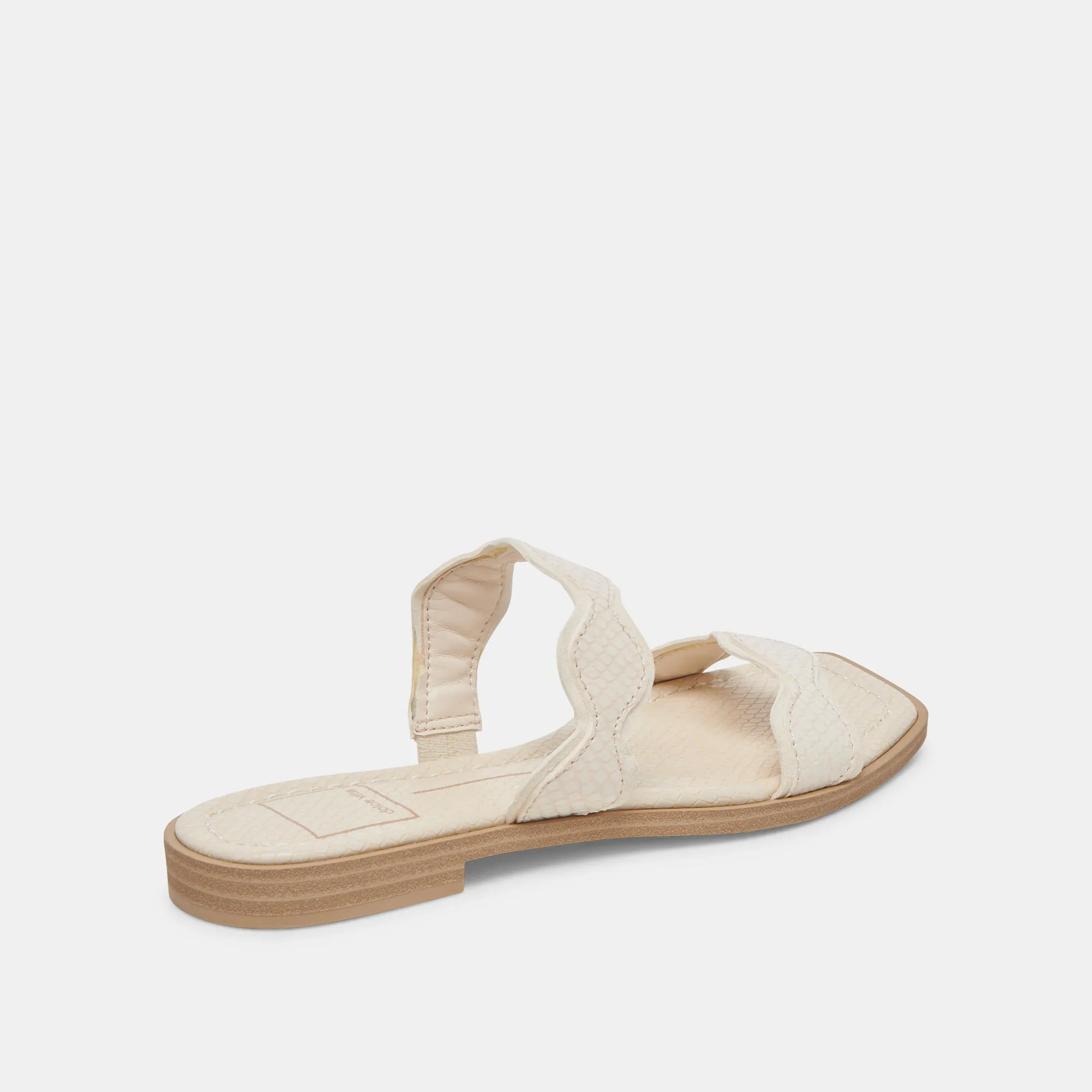ILVA SANDALS CREME EMBOSSED LEATHER sold by Dolce Vita product image thumbnail 3