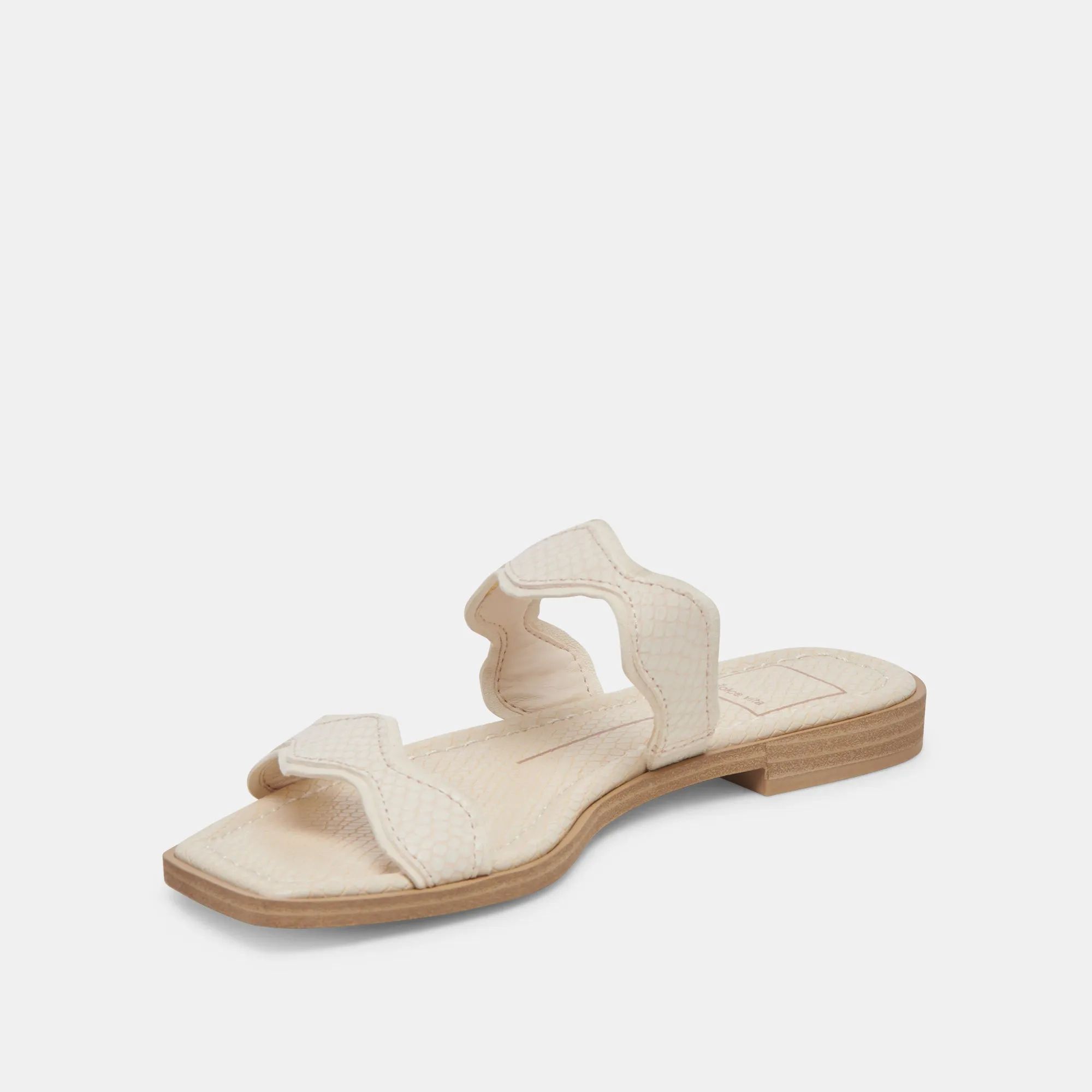 ILVA SANDALS CREME EMBOSSED LEATHER sold by Dolce Vita product image thumbnail 4