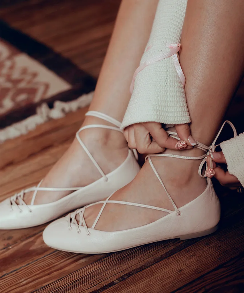 BEATE BALLET FLATS LIGHT PINK LEATHER sold by Dolce Vita product image thumbnail 4