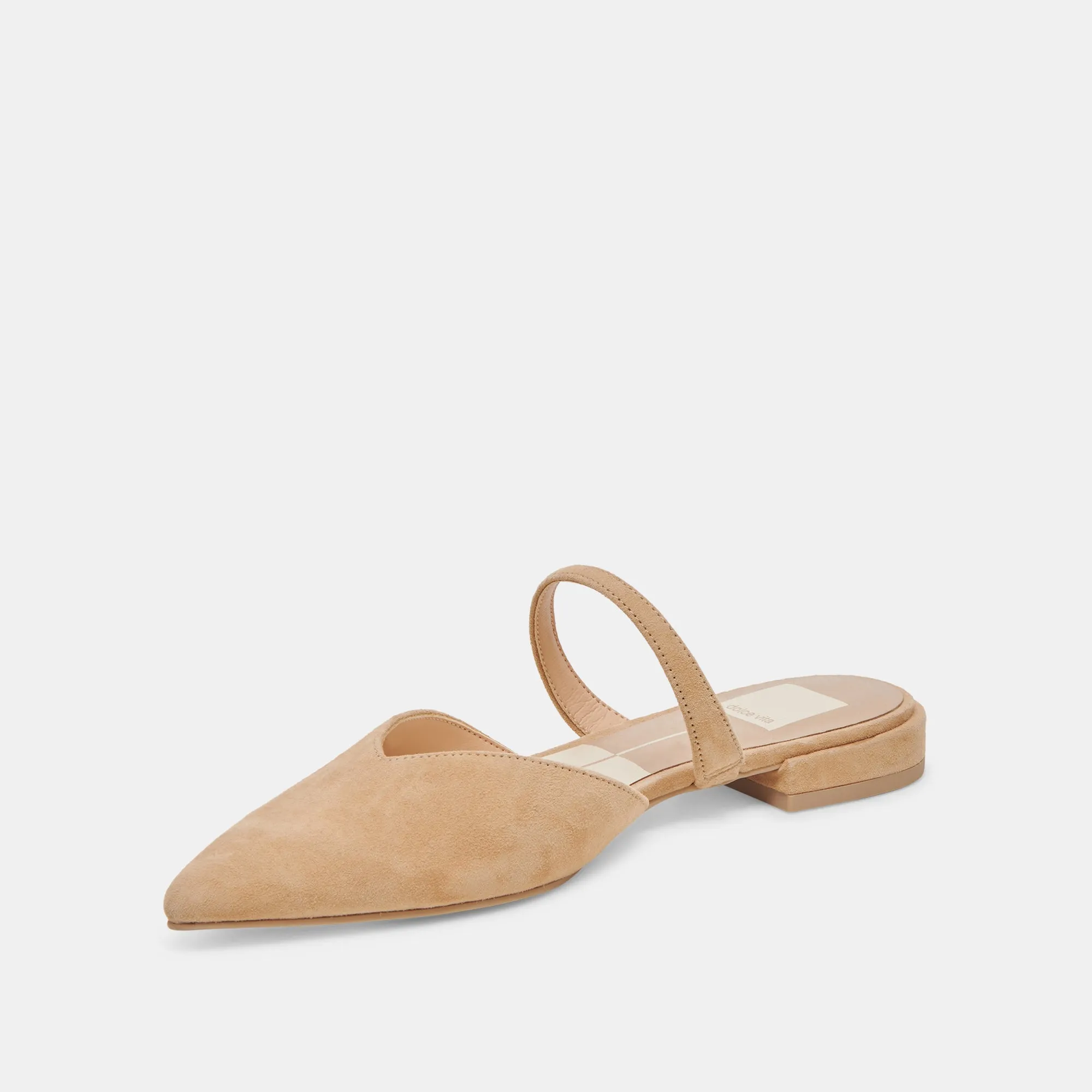 KANIKA WIDE FLATS TAN SUEDE sold by Dolce Vita product image thumbnail 4