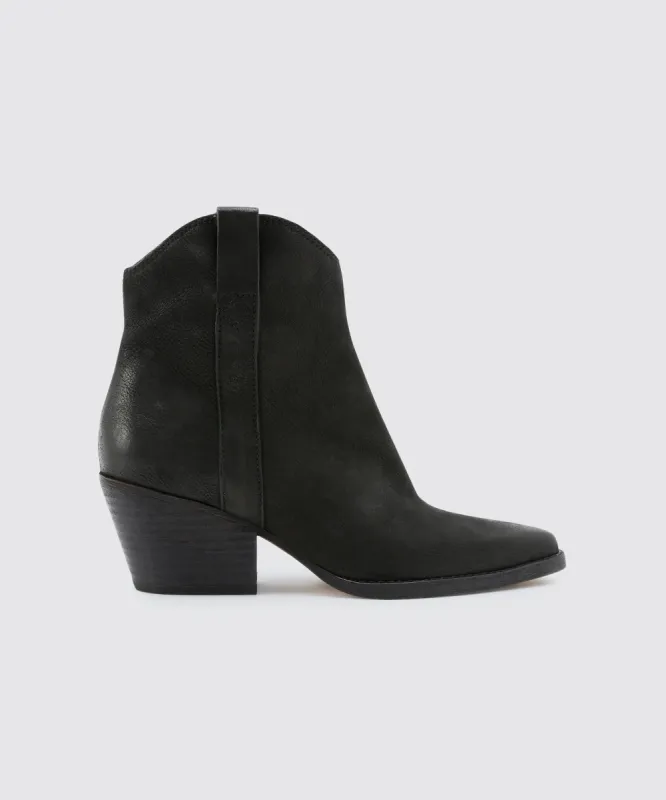 SERRA BOOTIES IN ONYX - re:vita sold by Dolce Vita