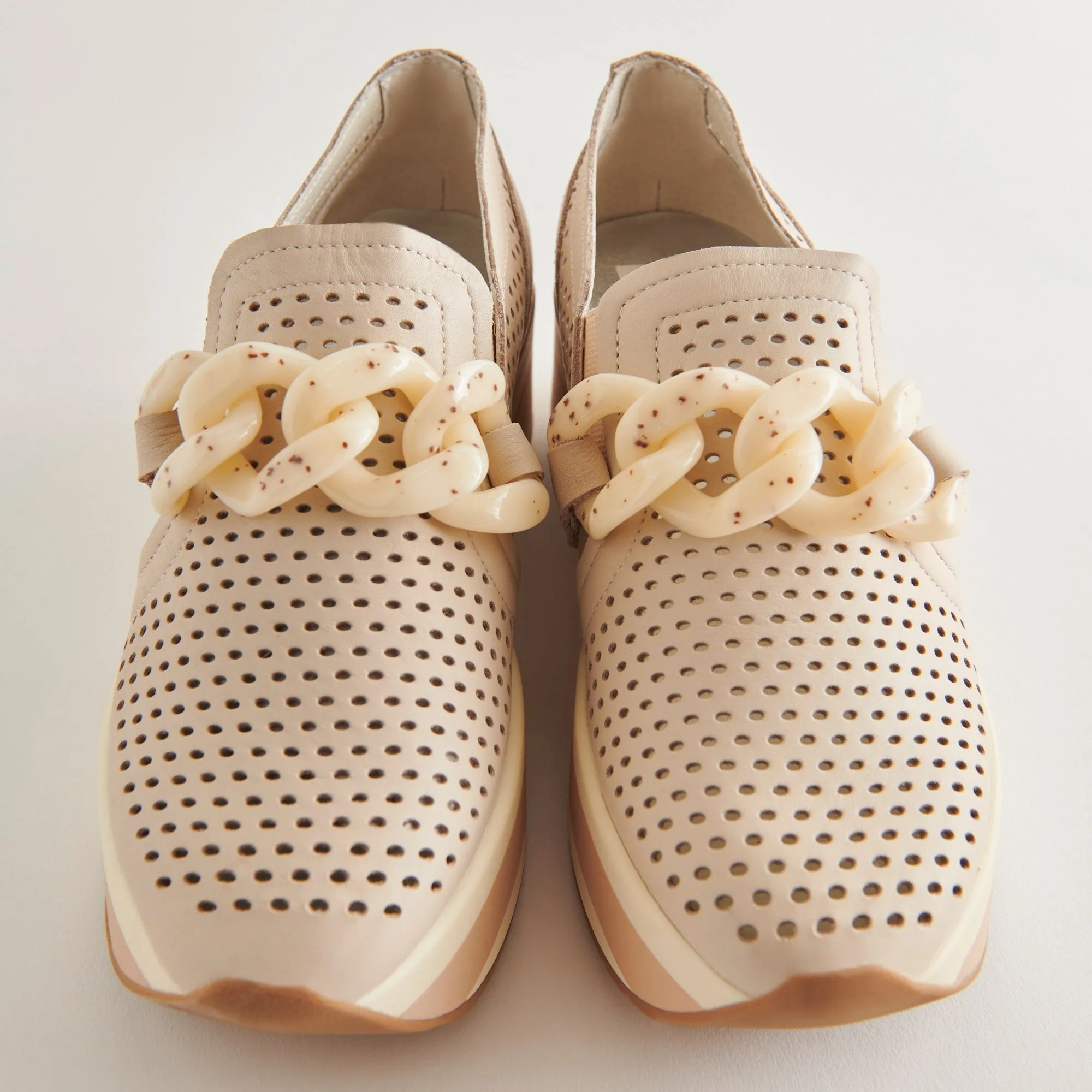JHENEE PERFORATED SNEAKERS SAND NUBUCK - re:vita sold by Dolce Vita product image thumbnail 5