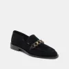 SALLIE FLATS ONYX SUEDE sold by Dolce Vita