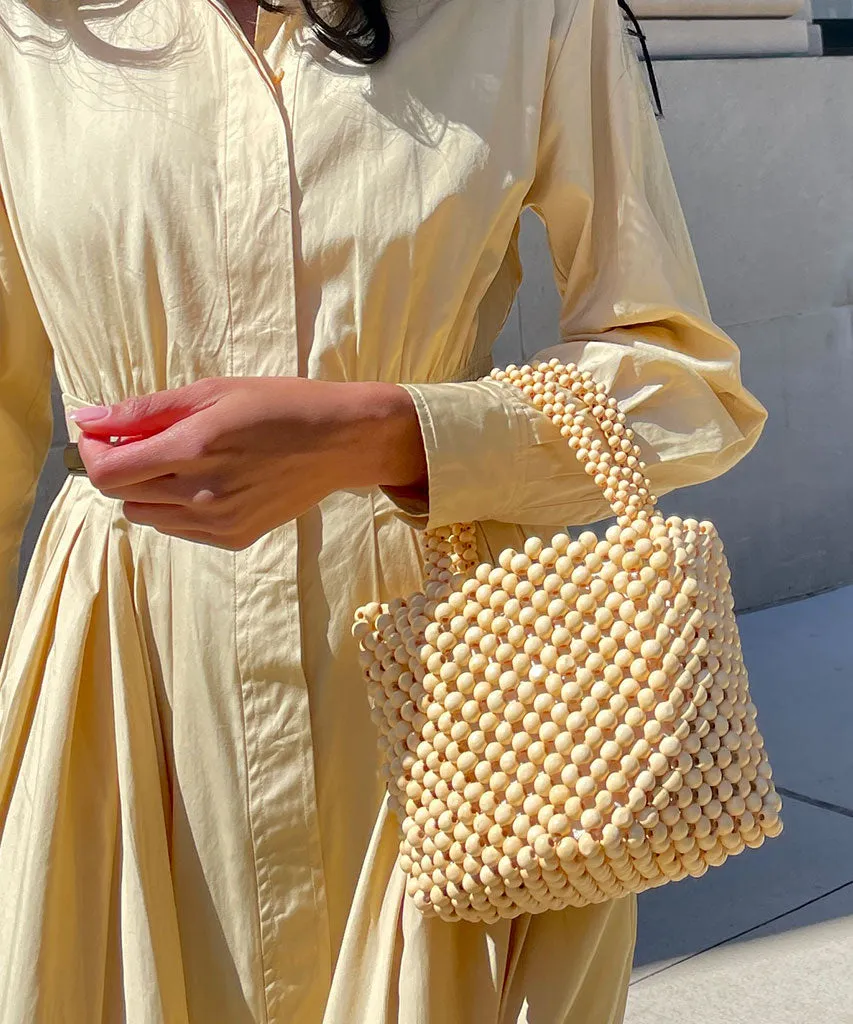 BESS HANDBAG NATURAL WOOD sold by Dolce Vita product image thumbnail 2