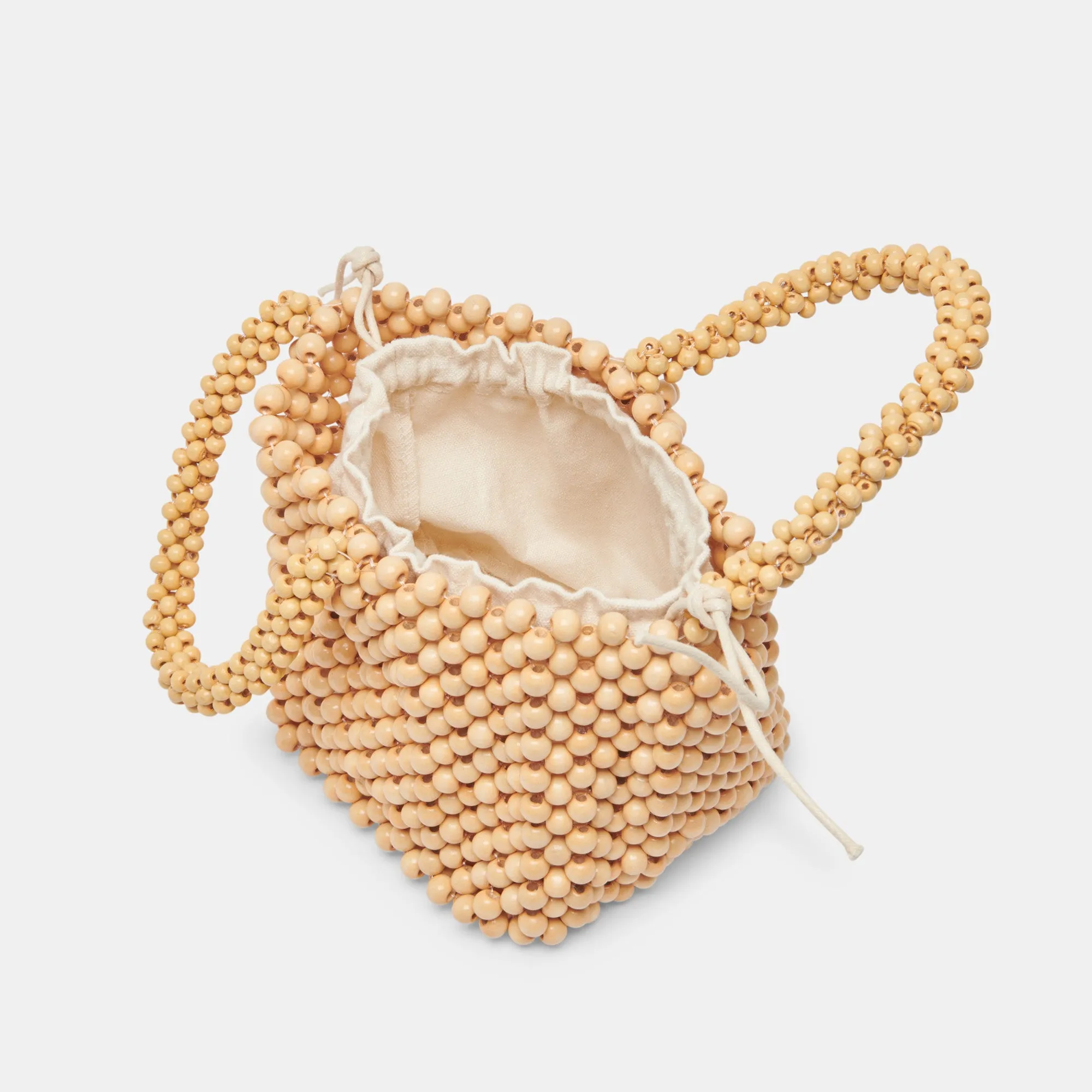 BESS HANDBAG NATURAL WOOD sold by Dolce Vita product image thumbnail 5