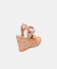NIKO WEDGES IN ROSE RAFFIA - re:vita sold by Dolce Vita