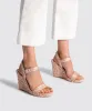 NIKO WEDGES IN ROSE RAFFIA - re:vita sold by Dolce Vita