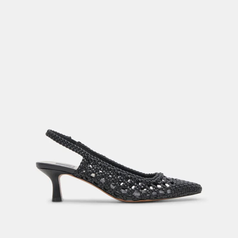 OLYMPA HEELS BLACK STELLA sold by Dolce Vita