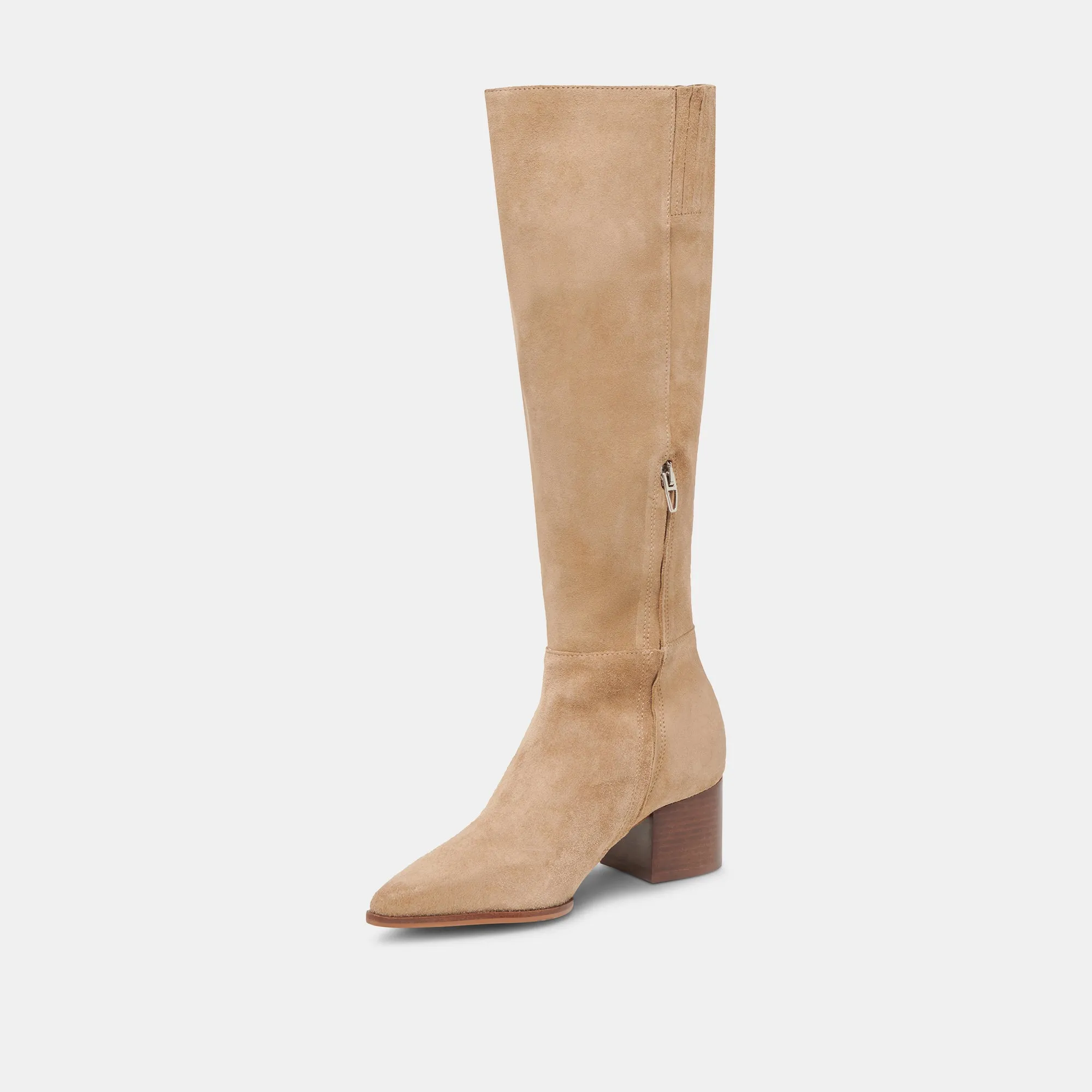 KIRSON WIDE CALF BOOTS MUSHROOM SUEDE sold by Dolce Vita product image thumbnail 4