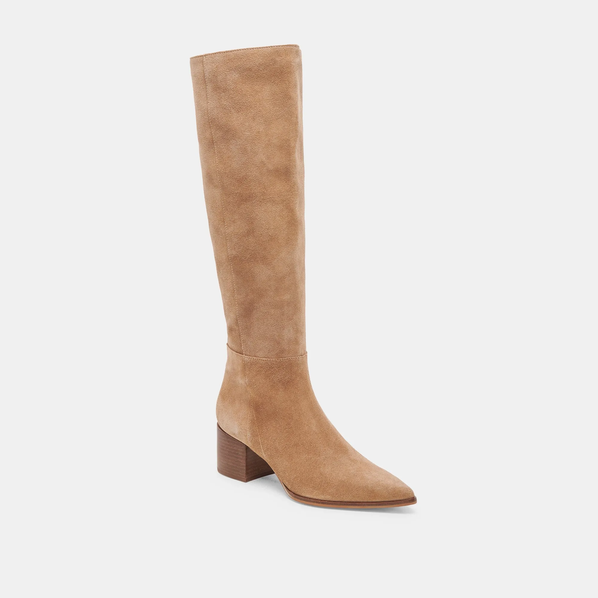 KIRSON WIDE CALF BOOTS MUSHROOM SUEDE sold by Dolce Vita product image thumbnail 2