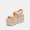 IZAK SANDALS FRENCH VANILLA LEATHER sold by Dolce Vita