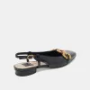 RAMANO FLATS MIDNIGHT CRINKLE PATENT sold by Dolce Vita
