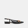 RAMANO FLATS MIDNIGHT CRINKLE PATENT sold by Dolce Vita