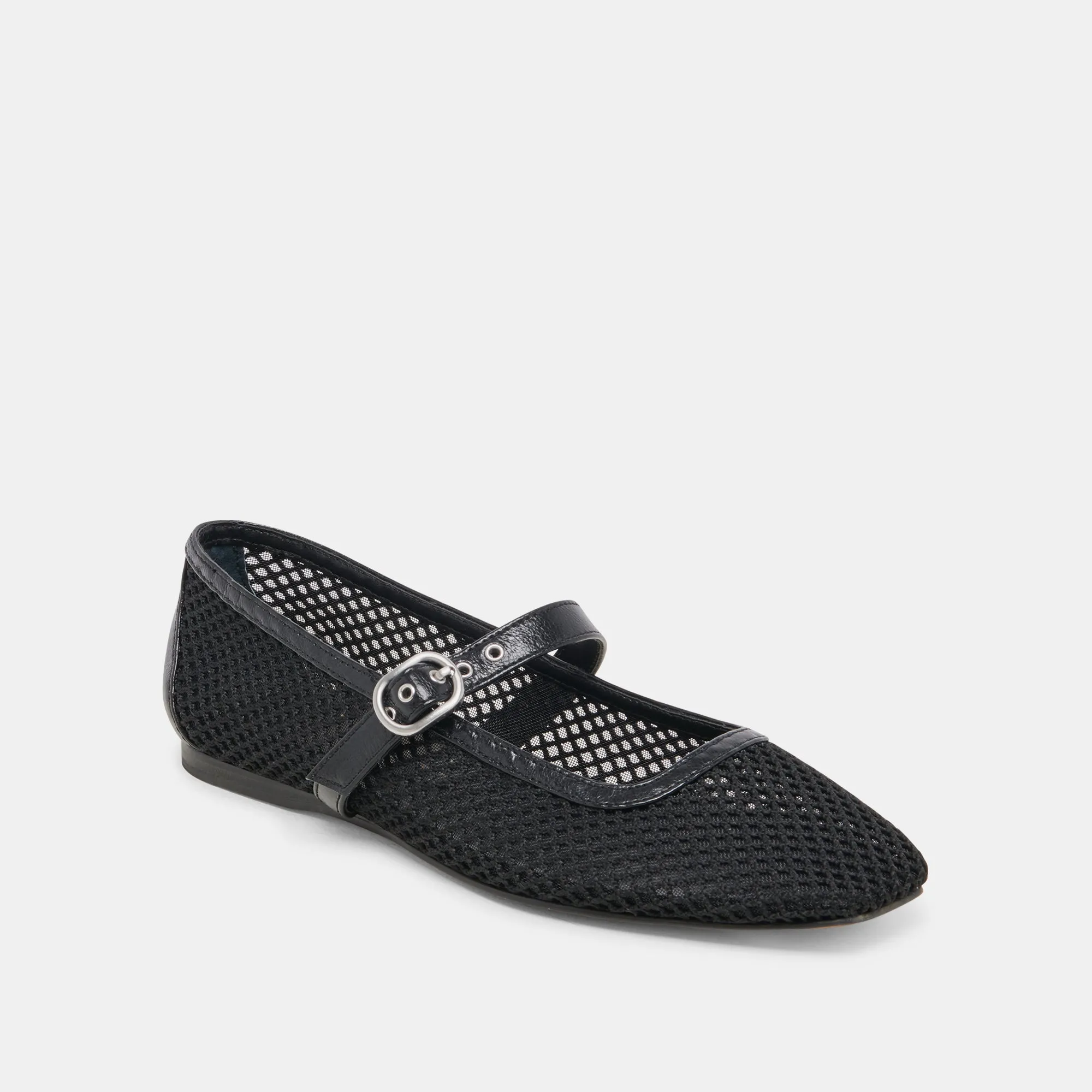 RODNI MESH BALLET FLATS BLACK WOVEN MESH sold by Dolce Vita product image thumbnail 3