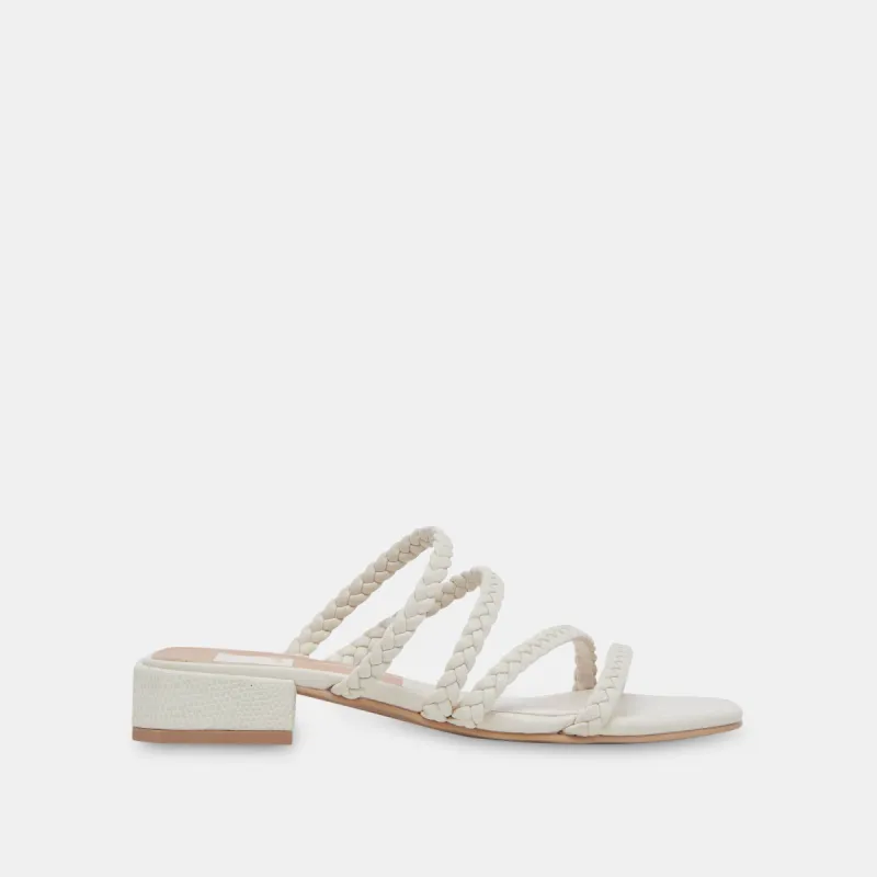 HAZA SANDALS IVORY STELLA sold by Dolce Vita