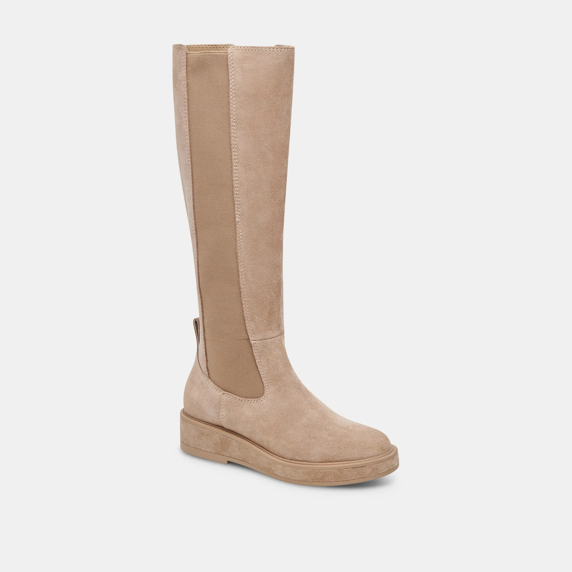 EAMON H2O WIDE CALF BOOTS ALMOND SUEDE sold by Dolce Vita product image thumbnail 3