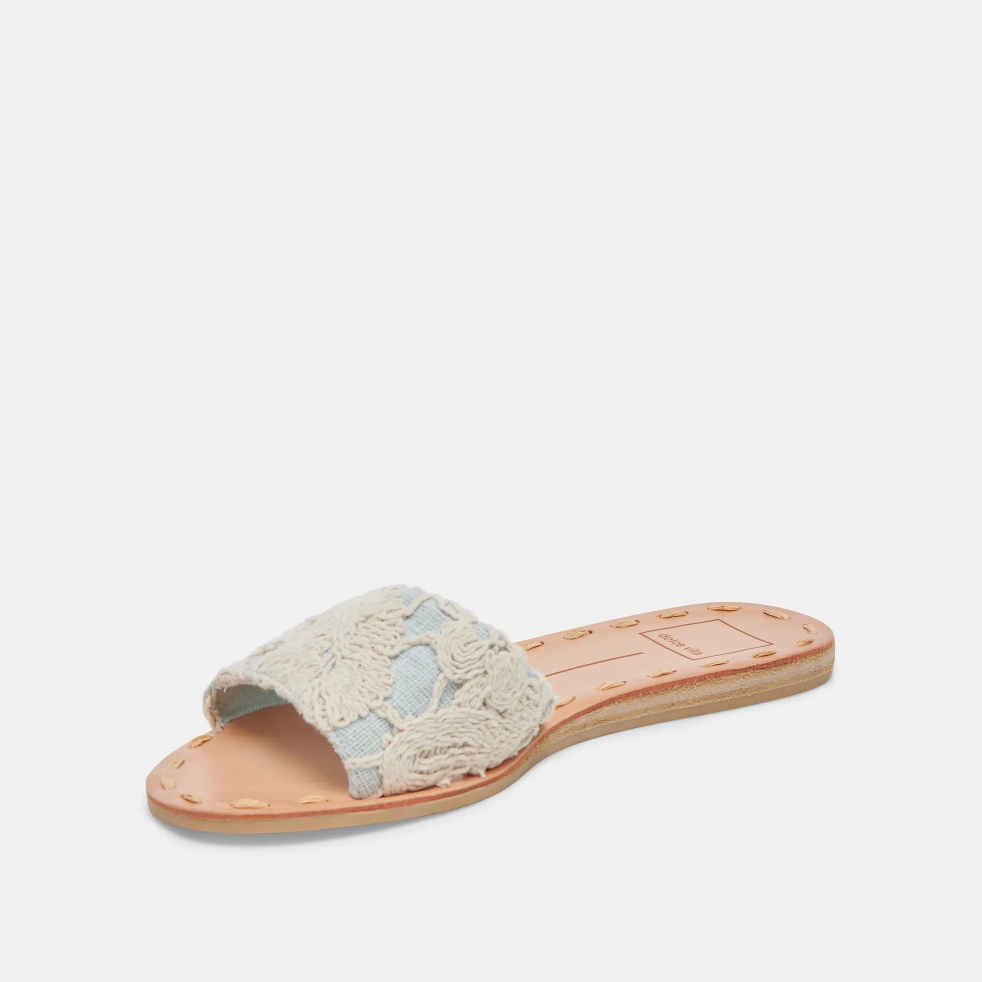 DALON SANDALS CREAM BLUE LACE sold by Dolce Vita product image thumbnail 5