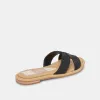 ATOMIC SANDALS BLACK RAFFIA sold by Dolce Vita