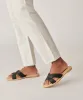 ATOMIC SANDALS BLACK RAFFIA sold by Dolce Vita