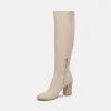 FYNN WIDE CALF BOOTS SAND NUBUCK sold by Dolce Vita
