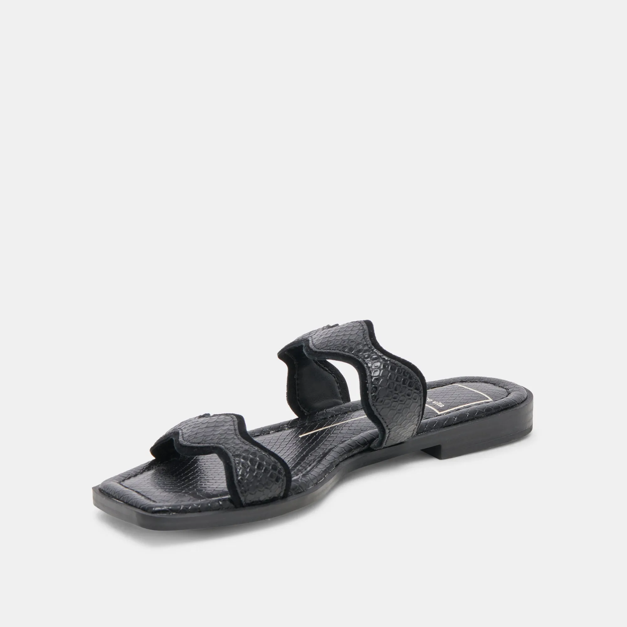 ILVA SANDALS ONYX EMBOSSED LEATHER sold by Dolce Vita product image thumbnail 4
