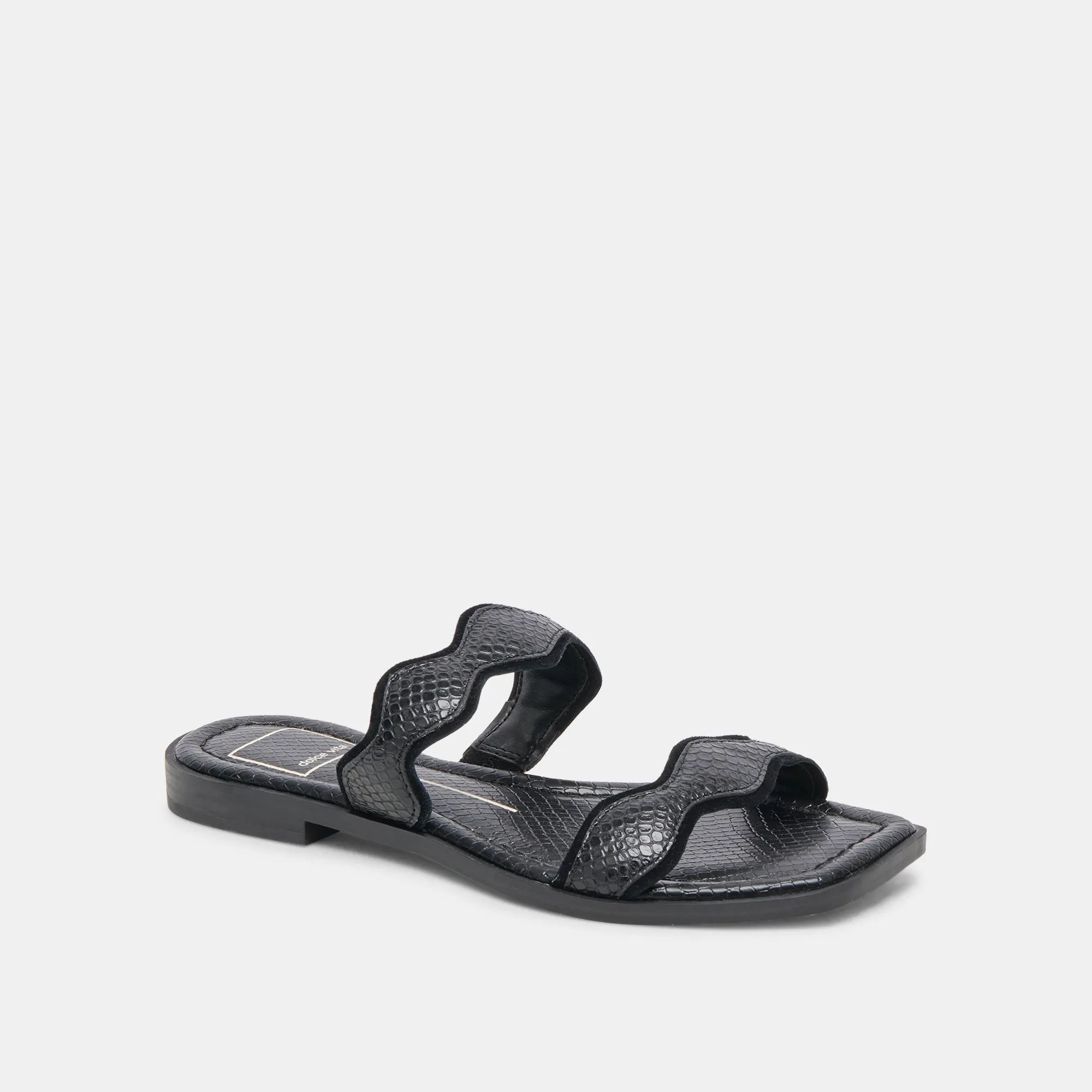 ILVA SANDALS ONYX EMBOSSED LEATHER sold by Dolce Vita product image thumbnail 2