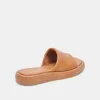 AISHA SANDALS TAN LEATHER sold by Dolce Vita