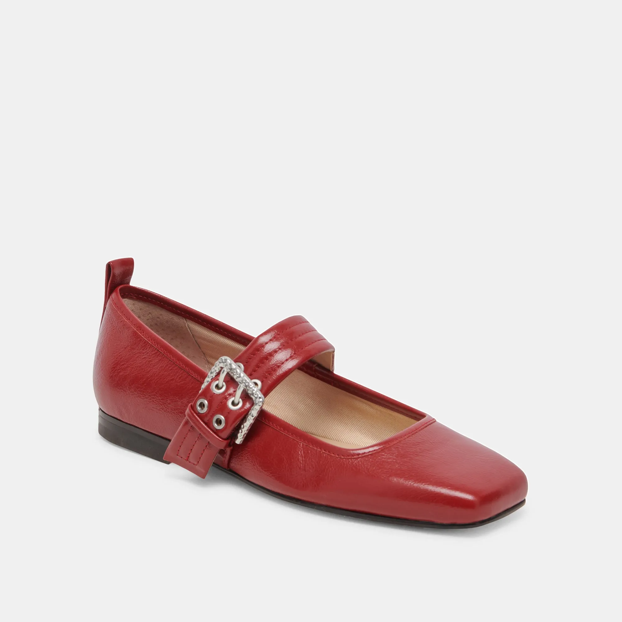 ARORA BALLET FLATS RED CRINKLE PATENT sold by Dolce Vita product image thumbnail 3