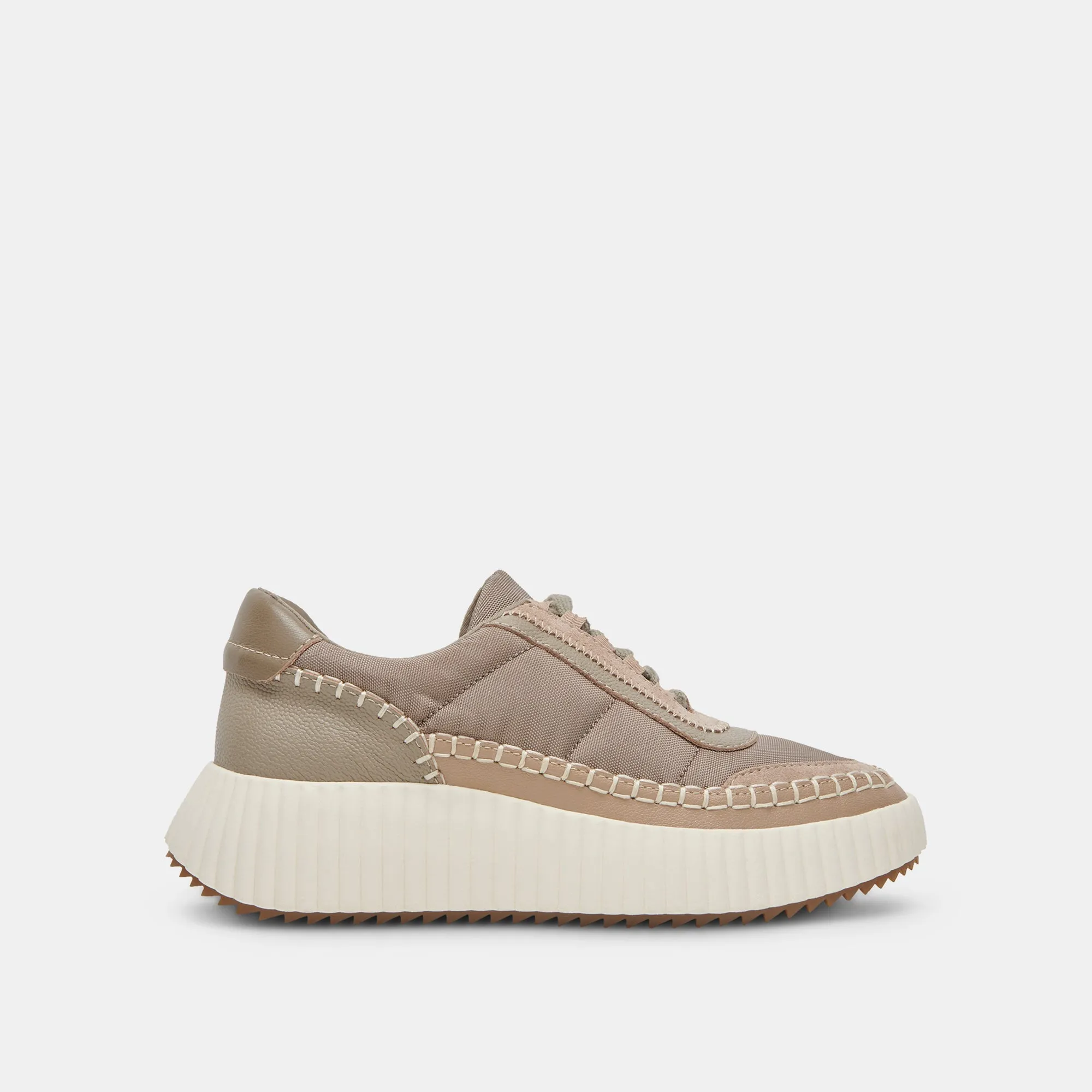 DOLEN NYLON SNEAKERS DK TAUPE NYLON - re:vita sold by Dolce Vita