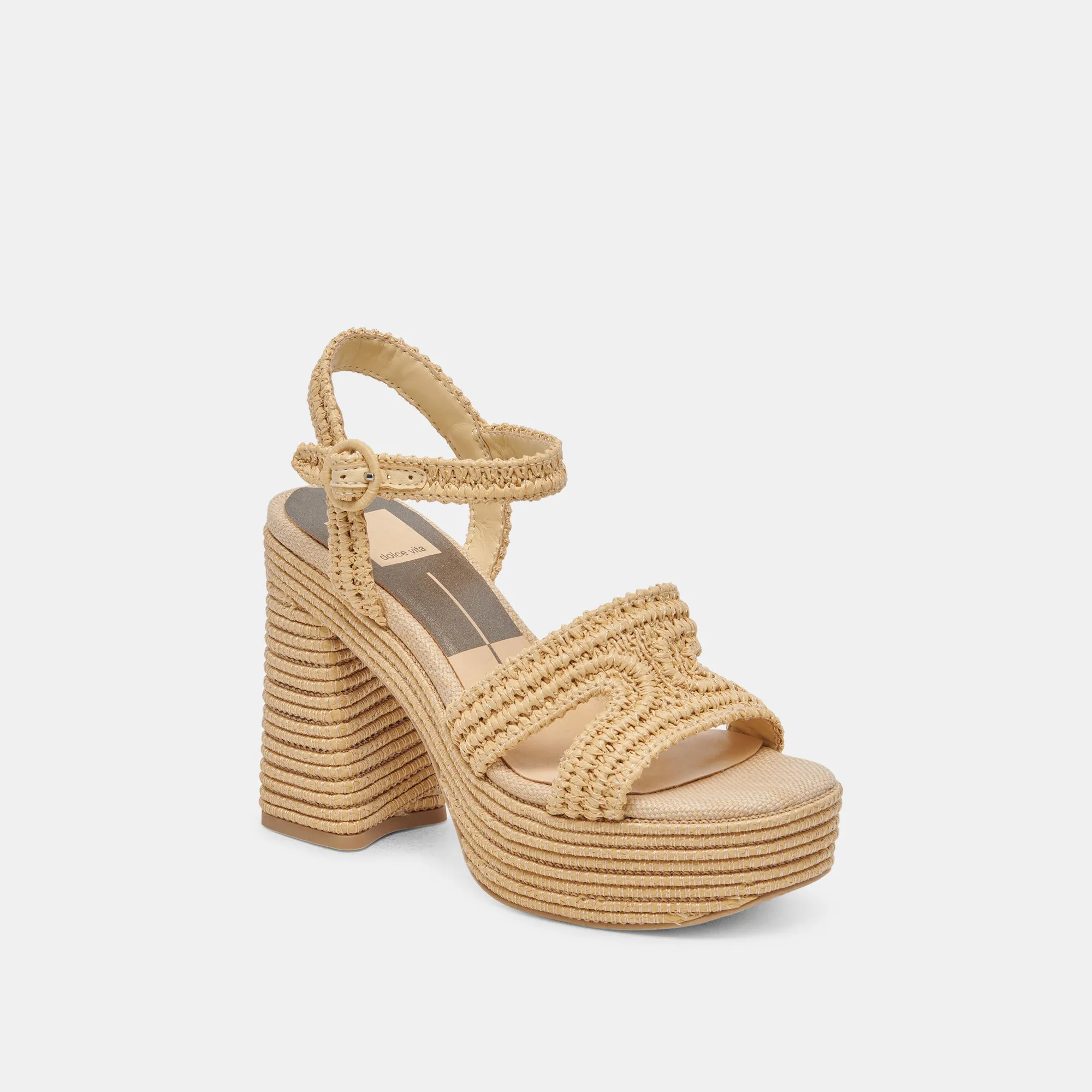LACYE HEELS NATURAL WOVEN sold by Dolce Vita product image thumbnail 3