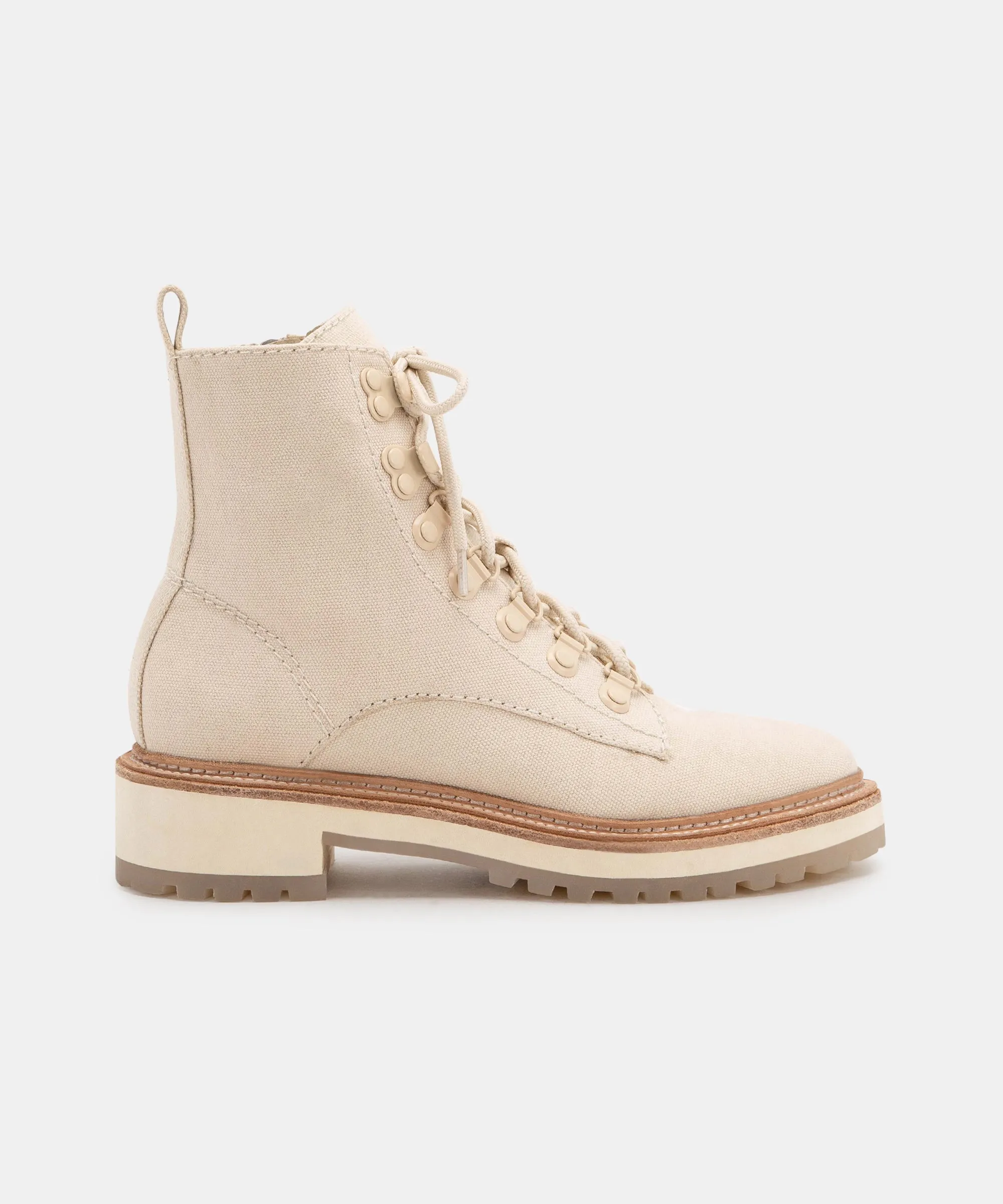 WHITNY BOOTS SANDSTONE CANVAS sold by Dolce Vita