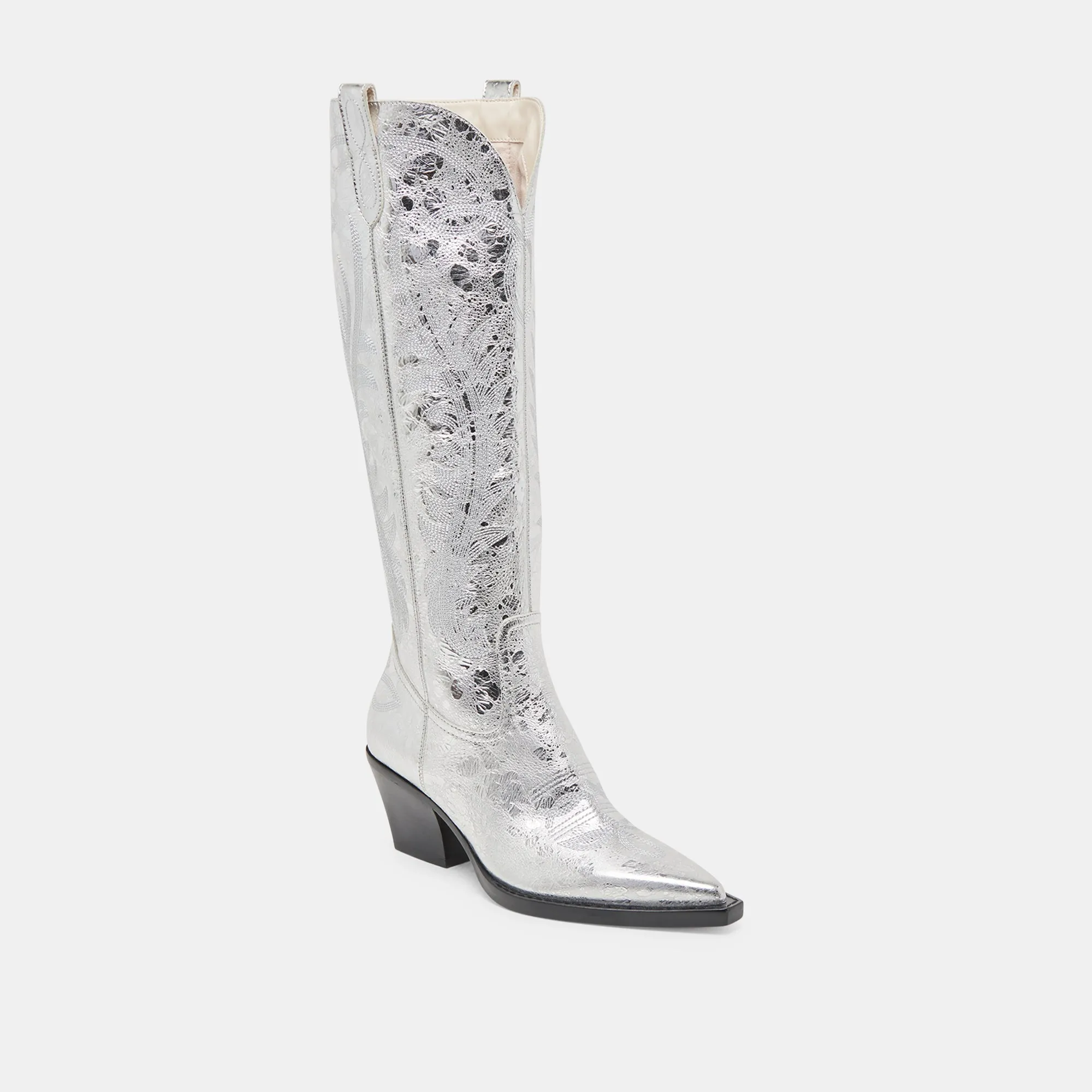 RYATT BOOTS SILVER DISTRESSED LEATHER sold by Dolce Vita product image thumbnail 3