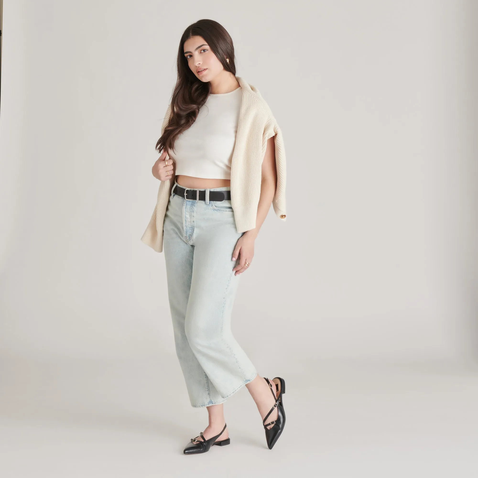 PAMLA FLATS BLACK CRINKLE PATENT sold by Dolce Vita product image thumbnail 3