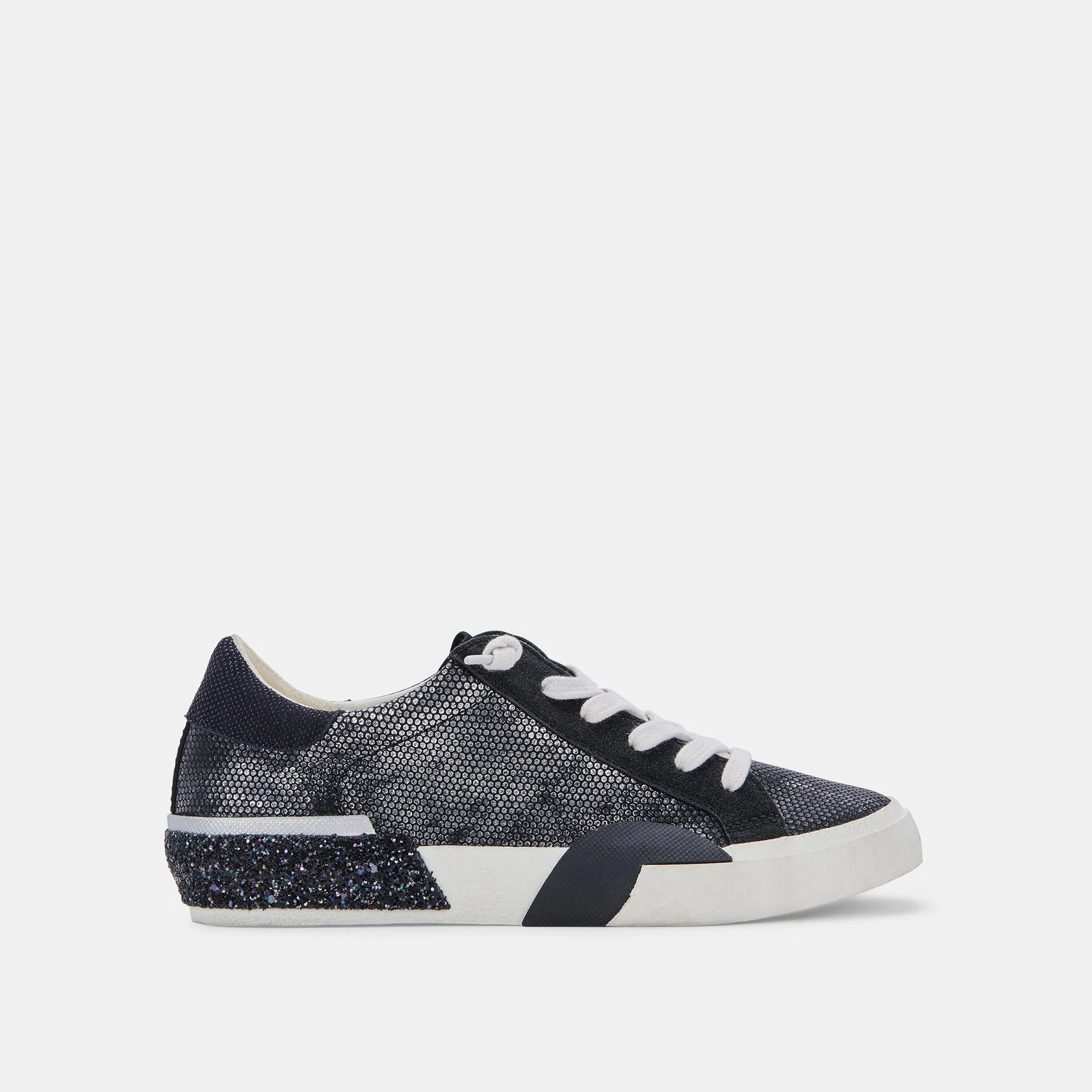 ZINA SNEAKERS GUNMETAL LEATHER sold by Dolce Vita