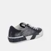 ZINA SNEAKERS GUNMETAL LEATHER sold by Dolce Vita