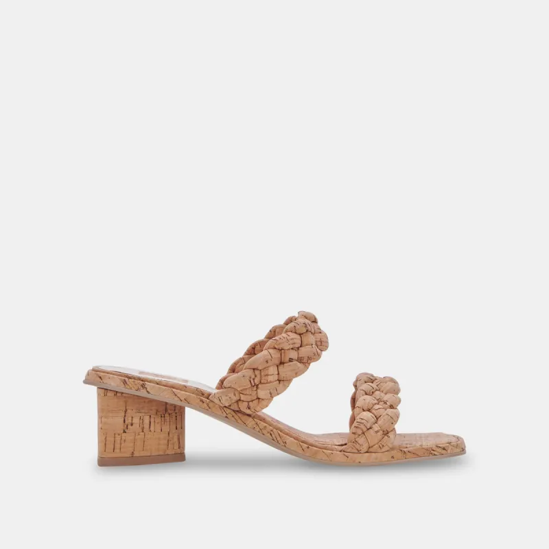 RONIN SANDALS NATURAL CORK sold by Dolce Vita